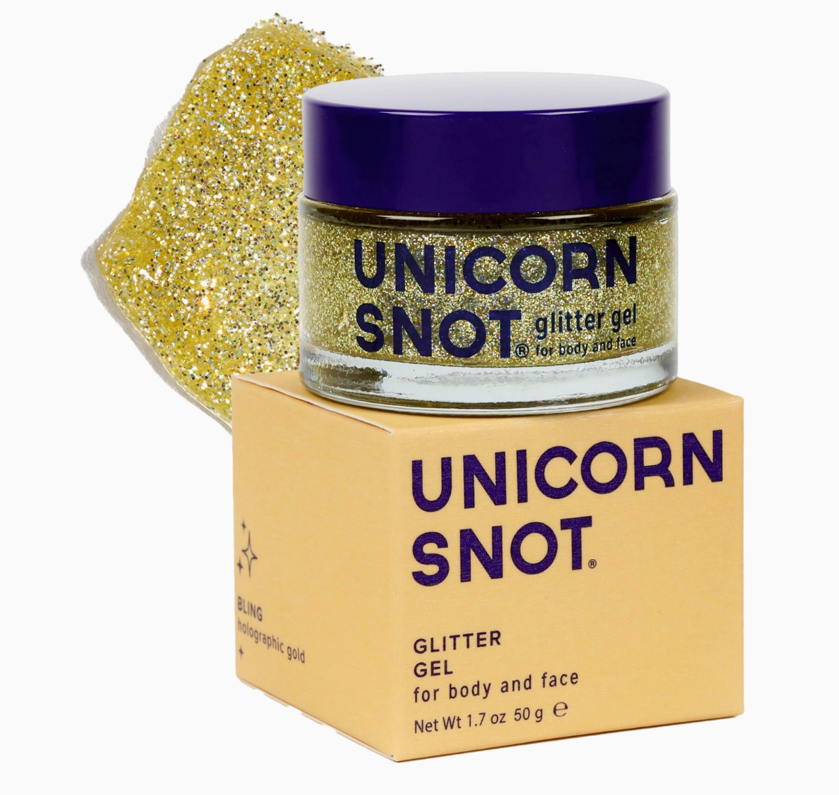 GOLD: body Glitter Gel