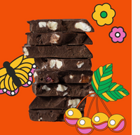 Salted Toffee Crackle Truffle Bar