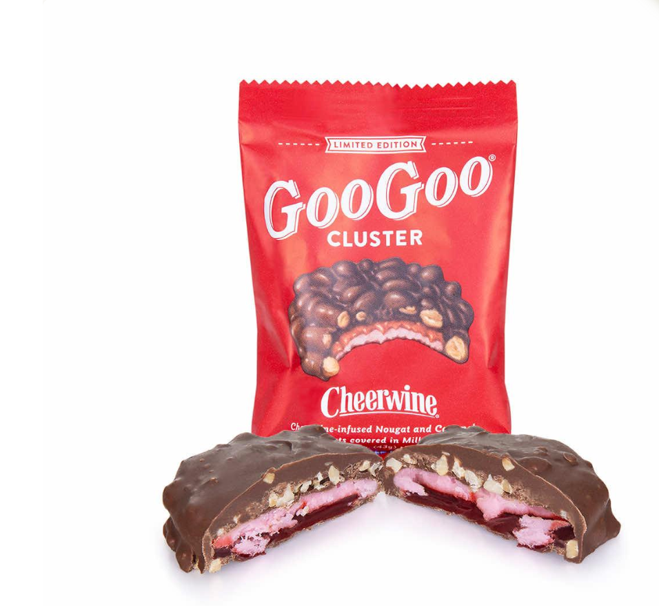 Goo Goo Cluster Cheerwine