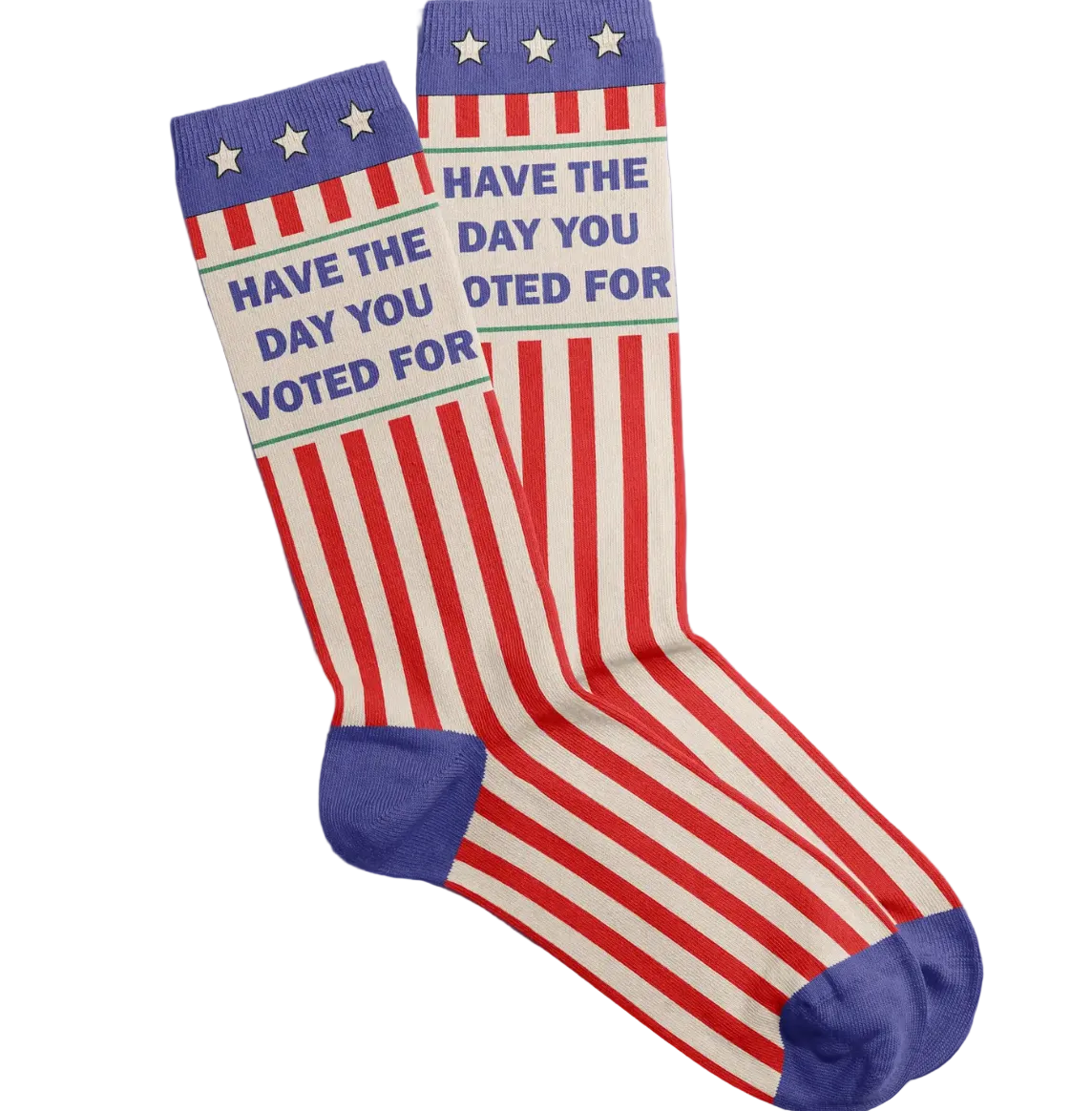 Have the Day You Voted For Socks