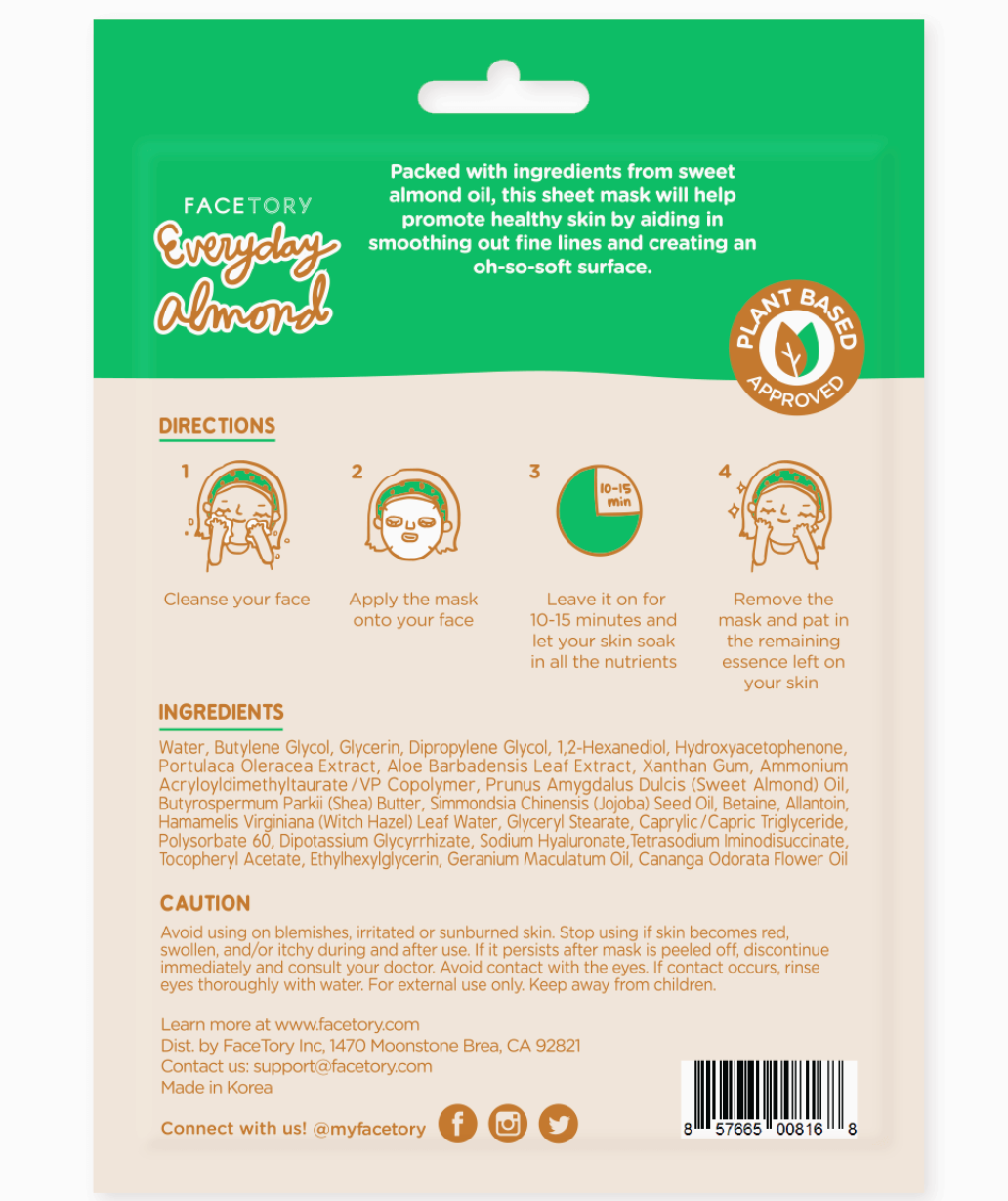 Almond Face Mask - Strengthening