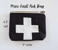 Medical Travel Kit pouch - handmade