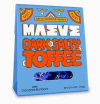 Dark Salty Toffee Bonbon Box - 4oz