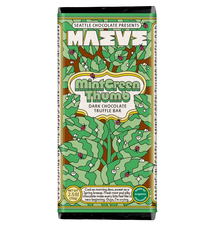 Mint Green Thumb Truffle Bar: Spring Collection
