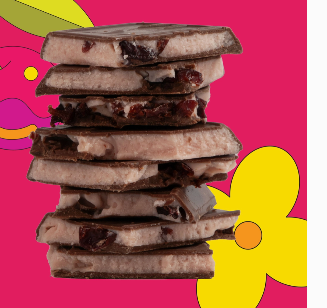 Cherry Bomb Truffle Bar:Spring Collection