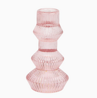 small Glass Candle Holder