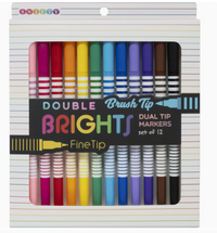 Double Brights Dual Tip Markers