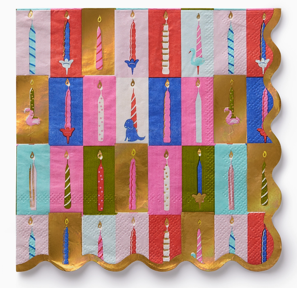 paper napkins -Birthday Wishes