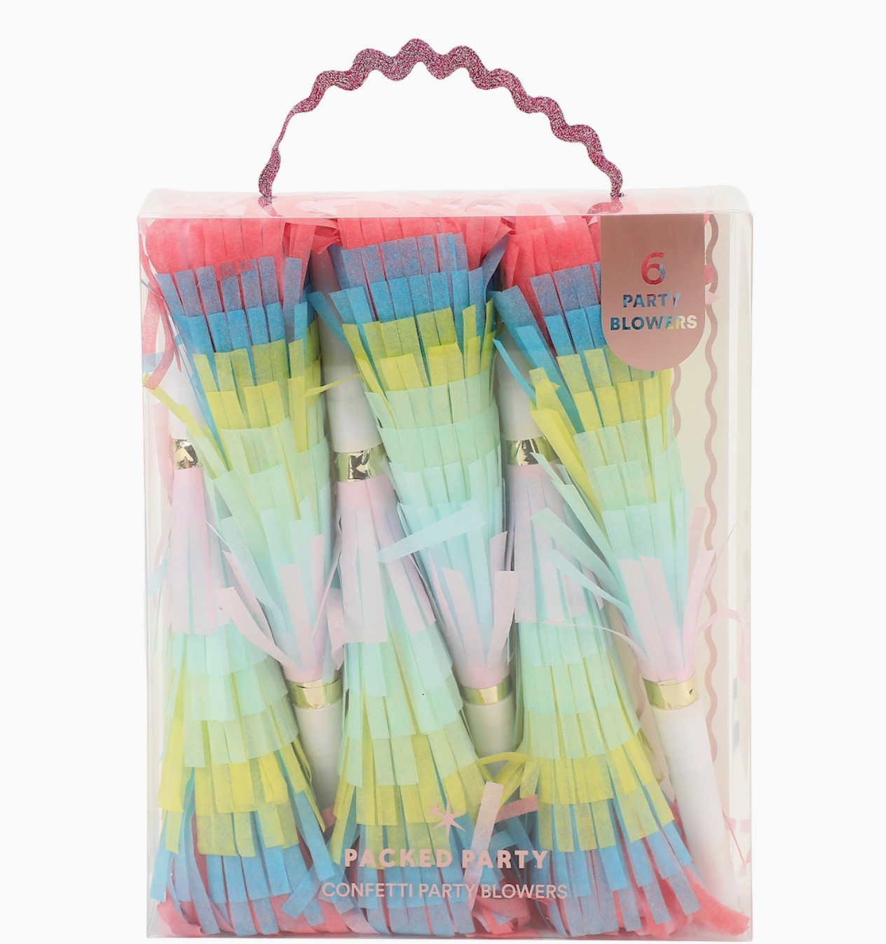 Frill Seeker Fringe Party Blowers Set