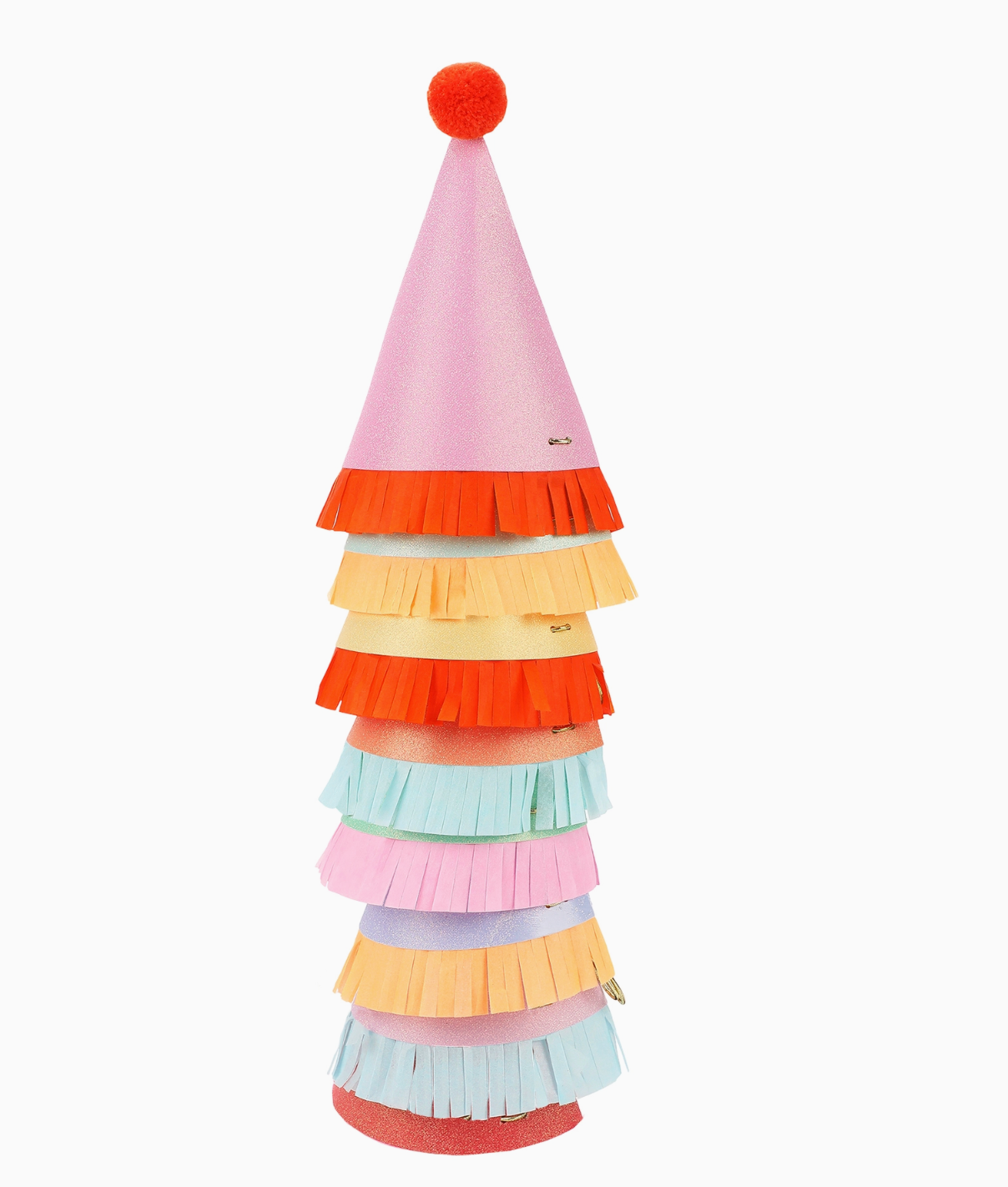 Top Off the Fun Mini Glitter Party Hats Set