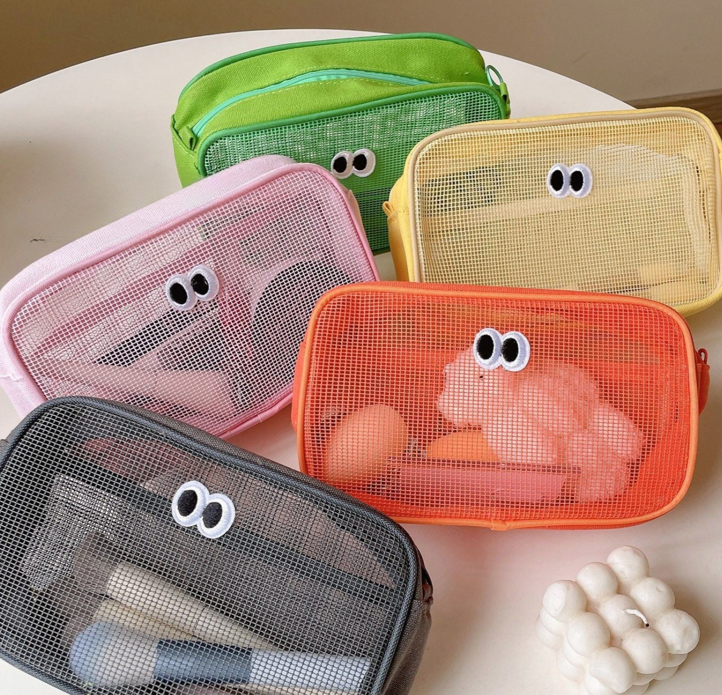 rectangle: mesh face bag (+colors)