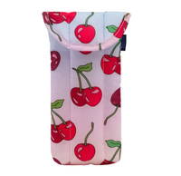 cherries puffy eye glass case