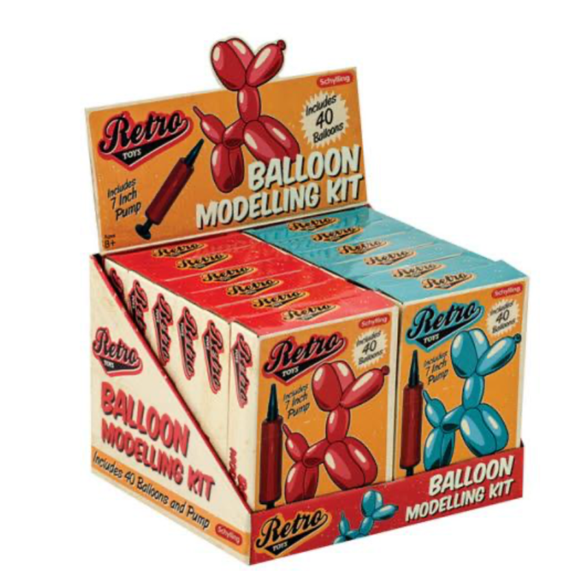 retro balloon kit