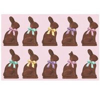 bunny hop - paper placemat