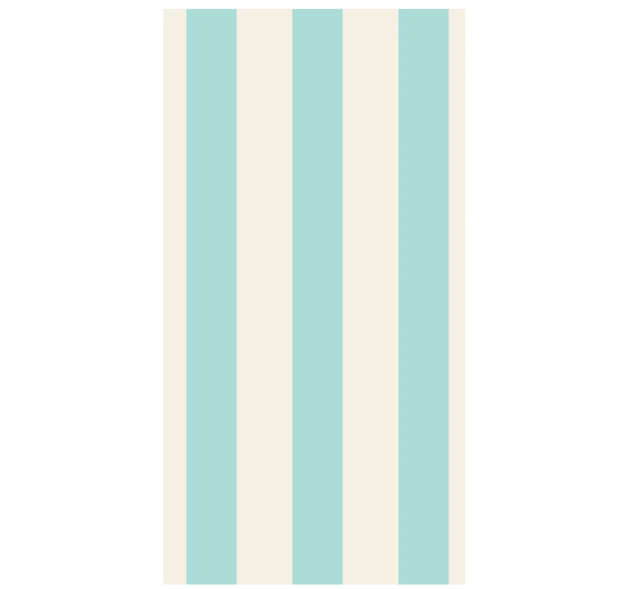 guest seafoam stripe napkin