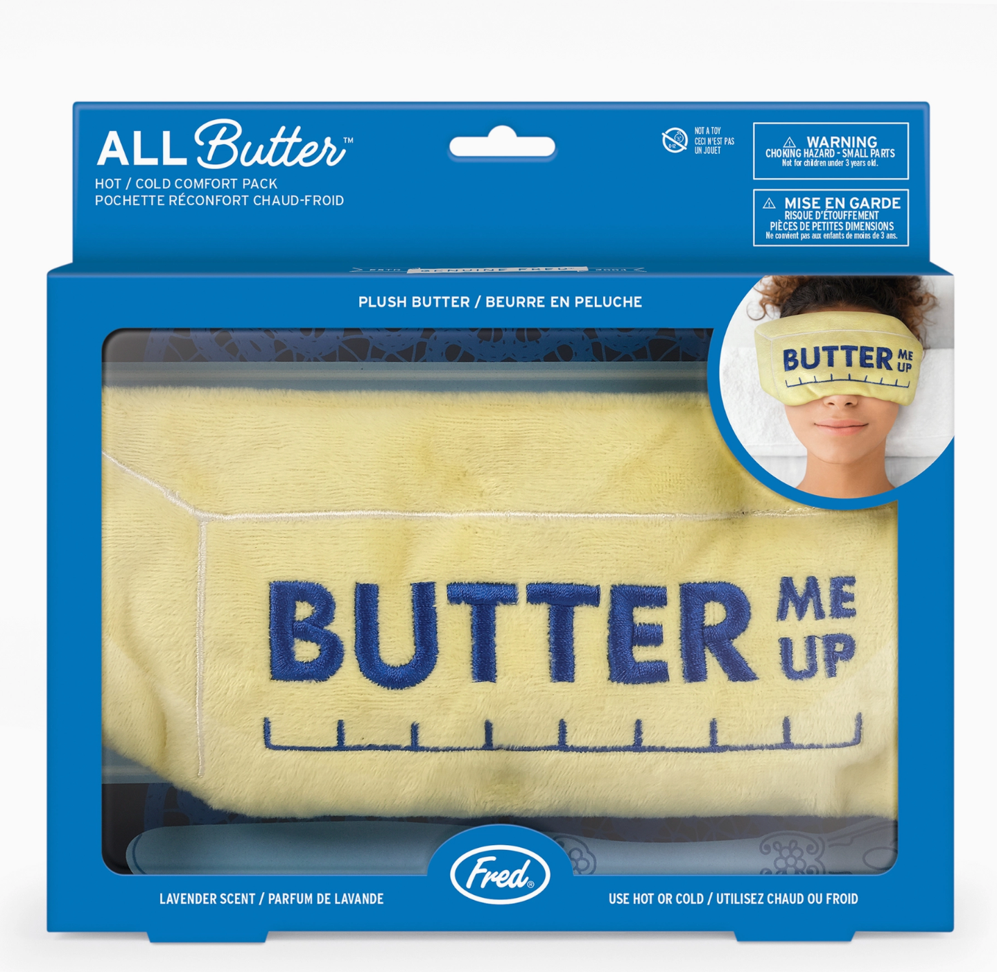 butter Eye Pillow - lavender scented