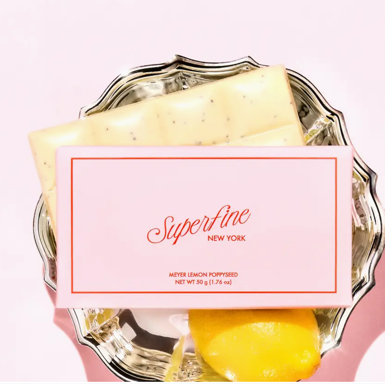 Meyer Lemon Poppyseed Bar