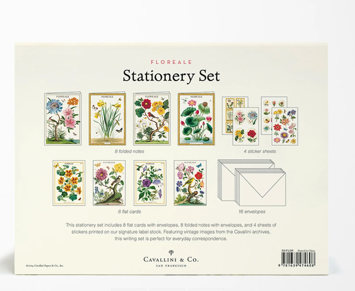 floreale stationery set