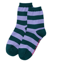 malachite stripe sock: BAGGU