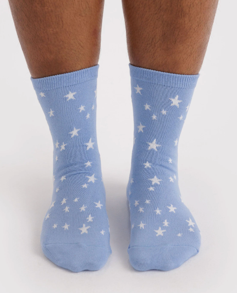 blue star sock: BAGGU