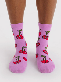 cherries sock: BAGGU