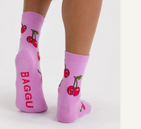 cherries sock: BAGGU