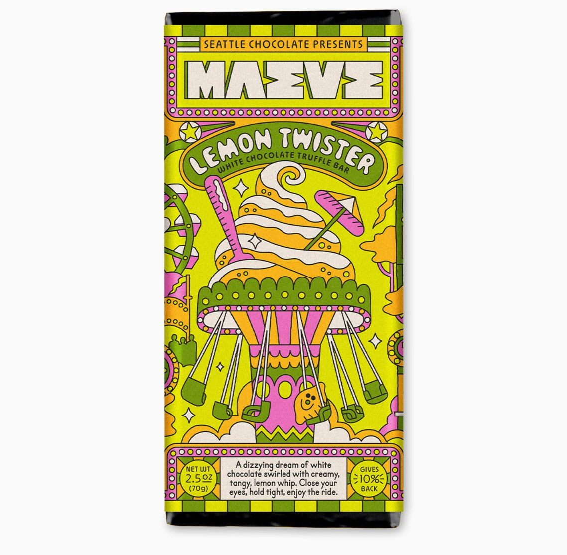 Lemon Twister Truffle Bar