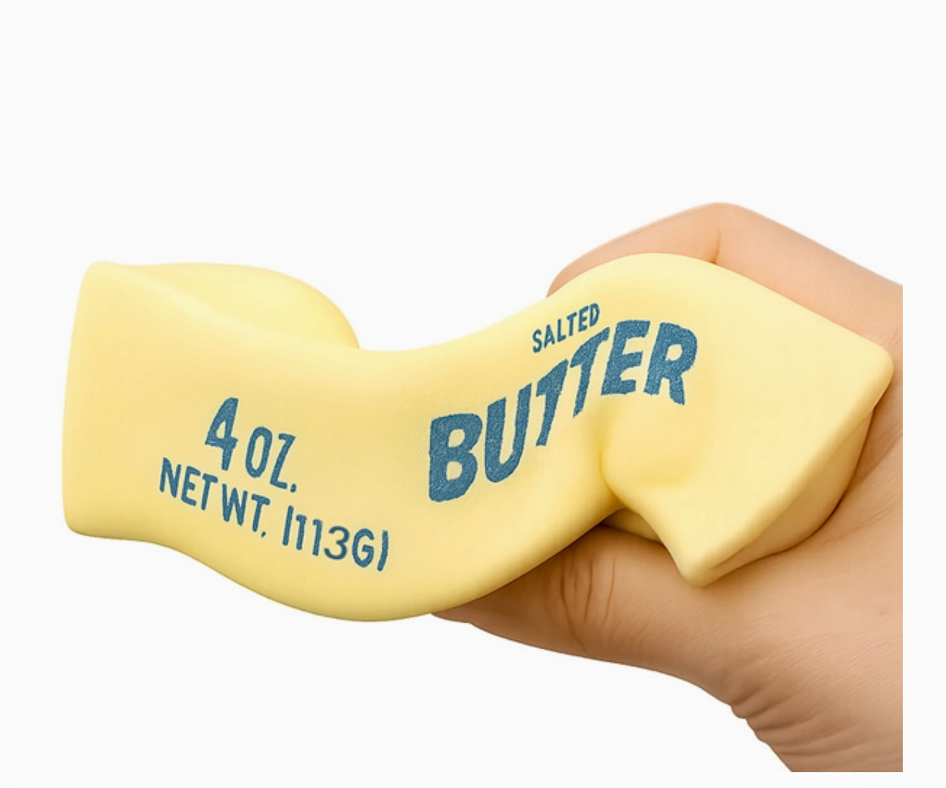 Butter Stress Ball – Soft & Slow-Rebound Squishy Toy