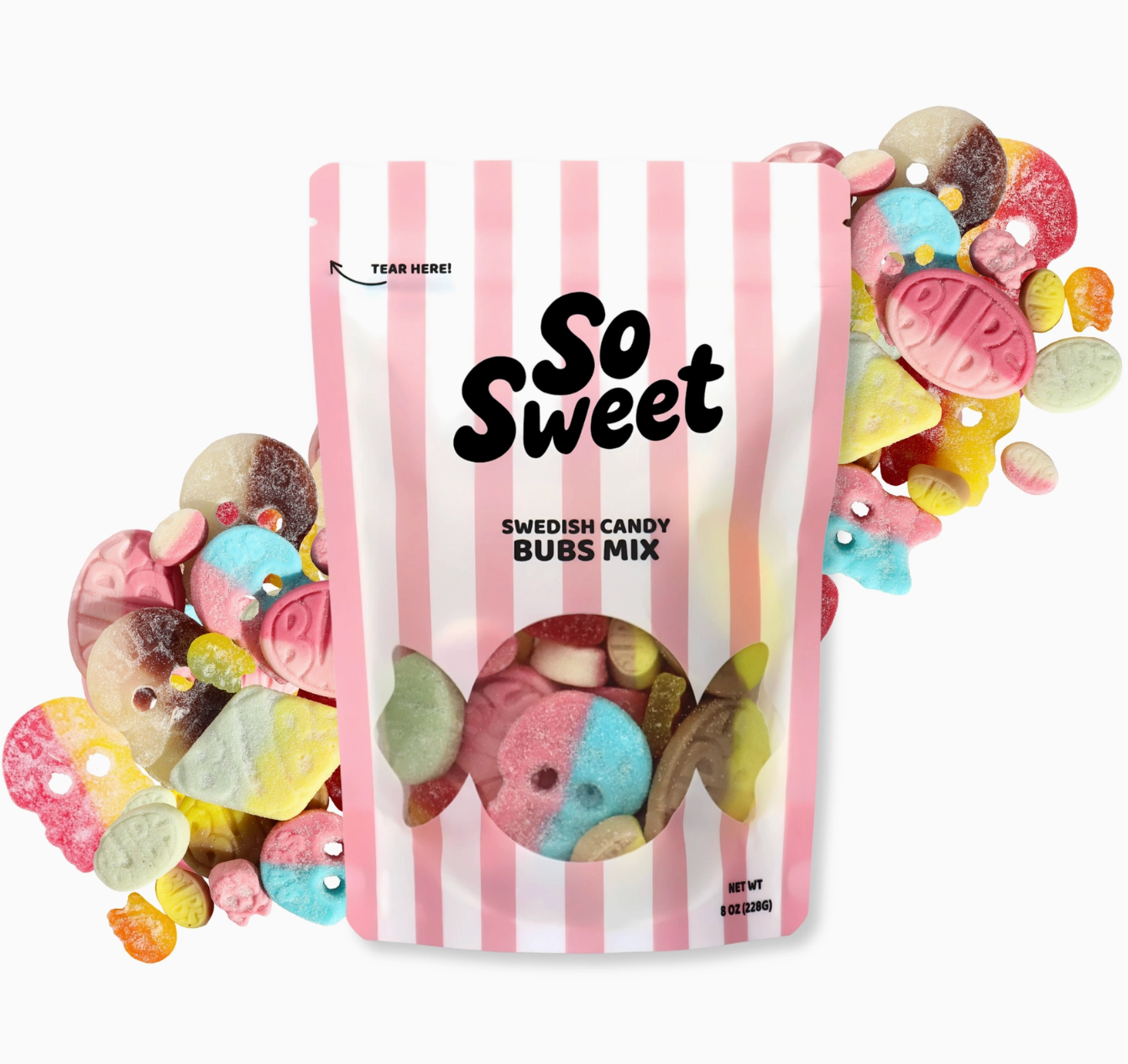 Bubs Mix-Swedish Candy  (8 oz)