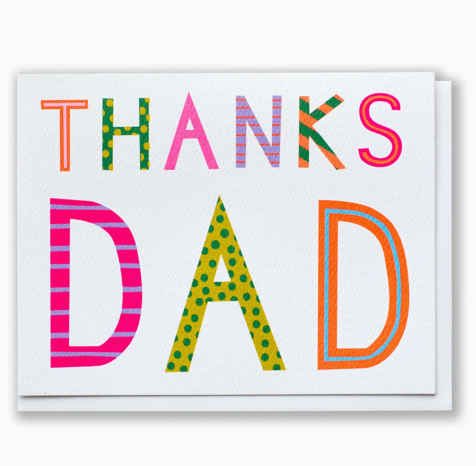 Thanks DAD  greeting card