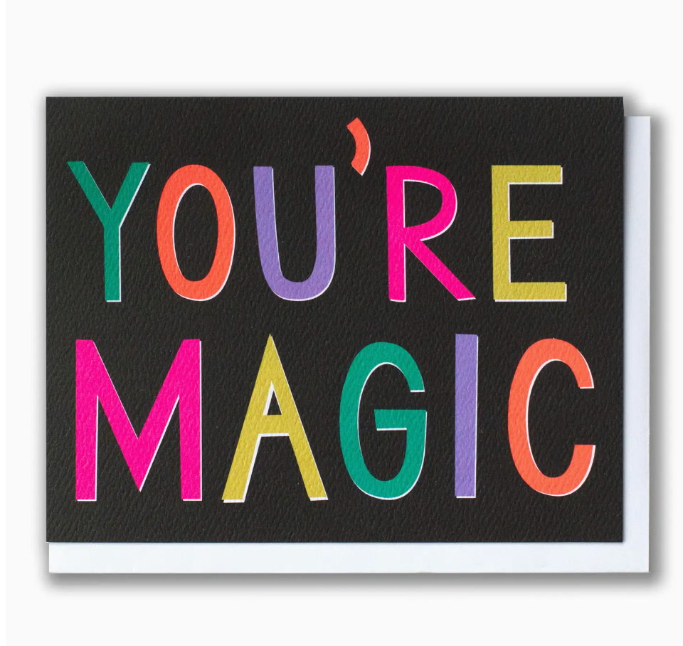 magic greeting card (BLK)