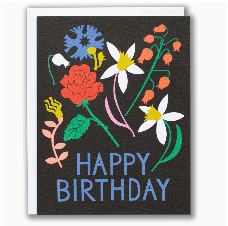 Black Brights Happy Birthday