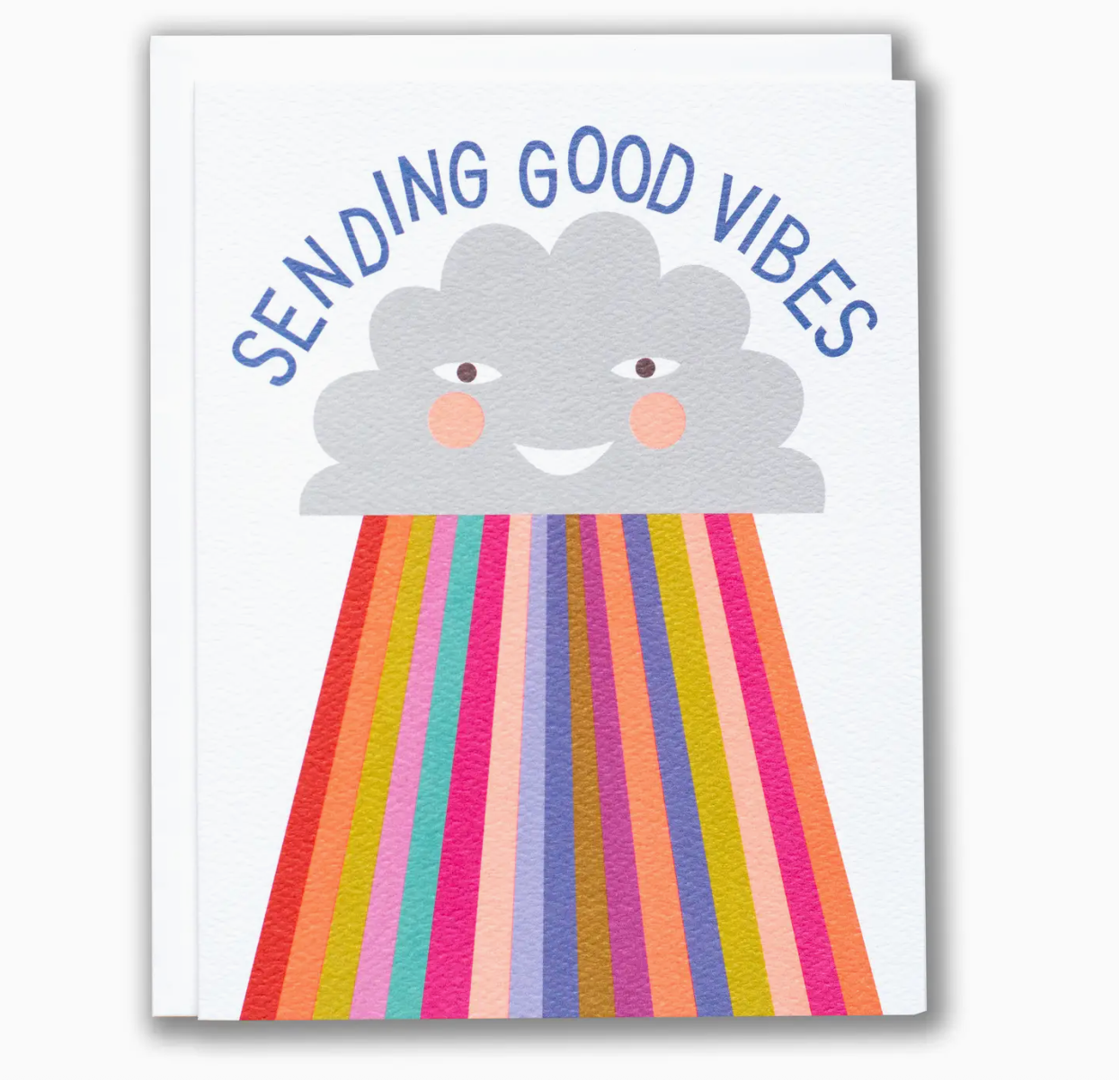 sending vibes greeting card