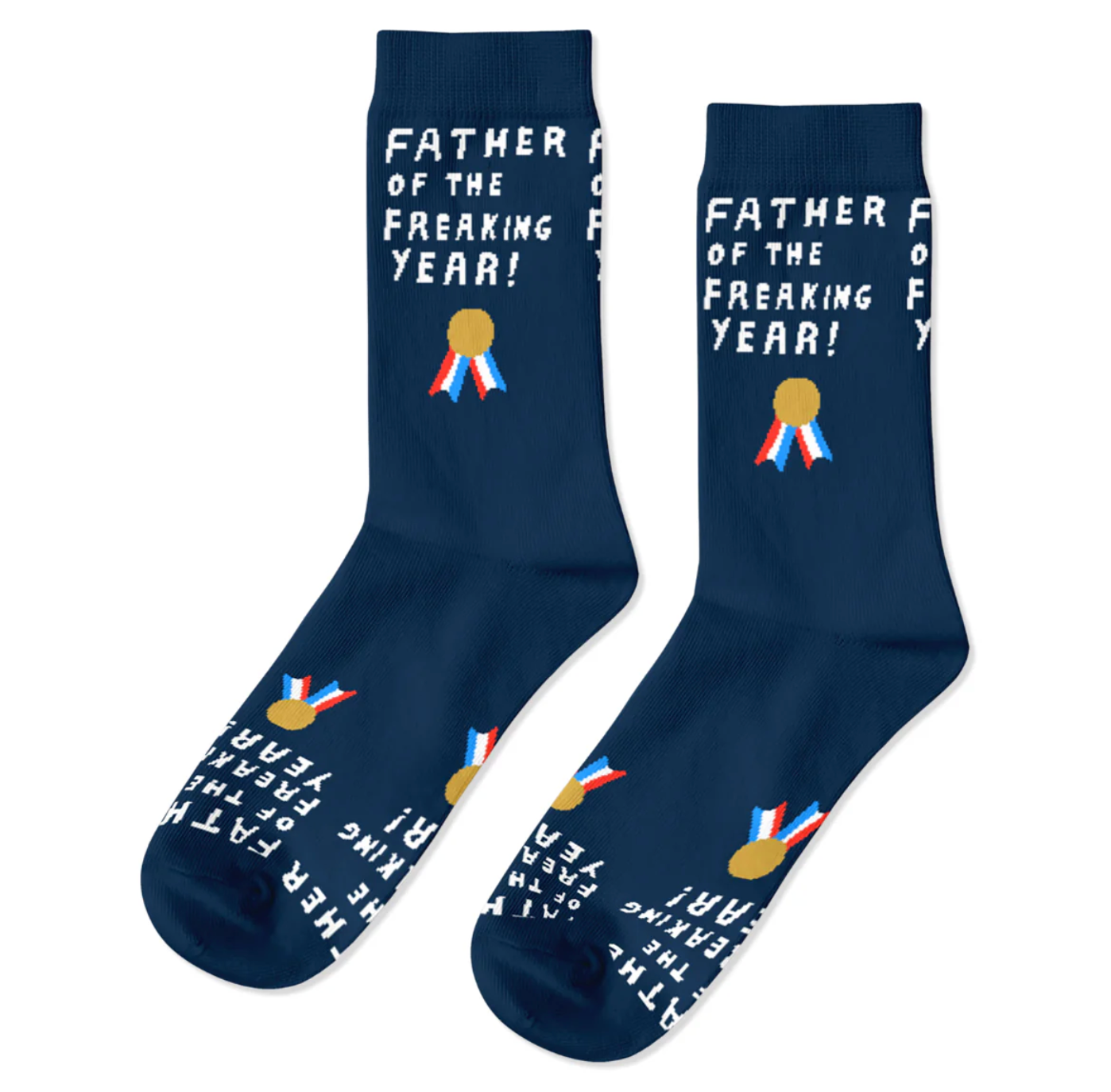 Father of the year Crew Socks - Men's
