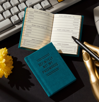 Definitely Not My Passwords - Password Diary