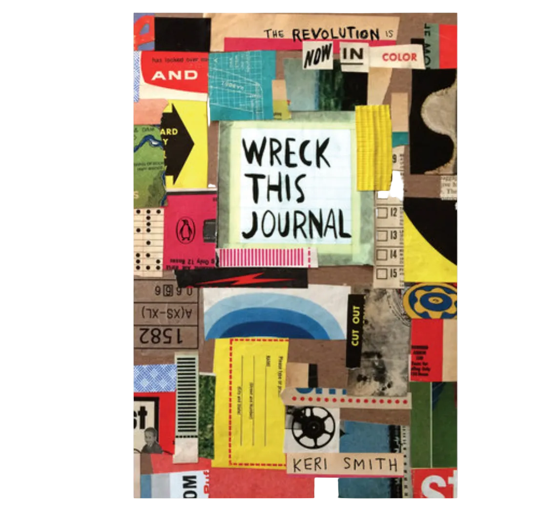 Wreck This Journal - now in COLOR!