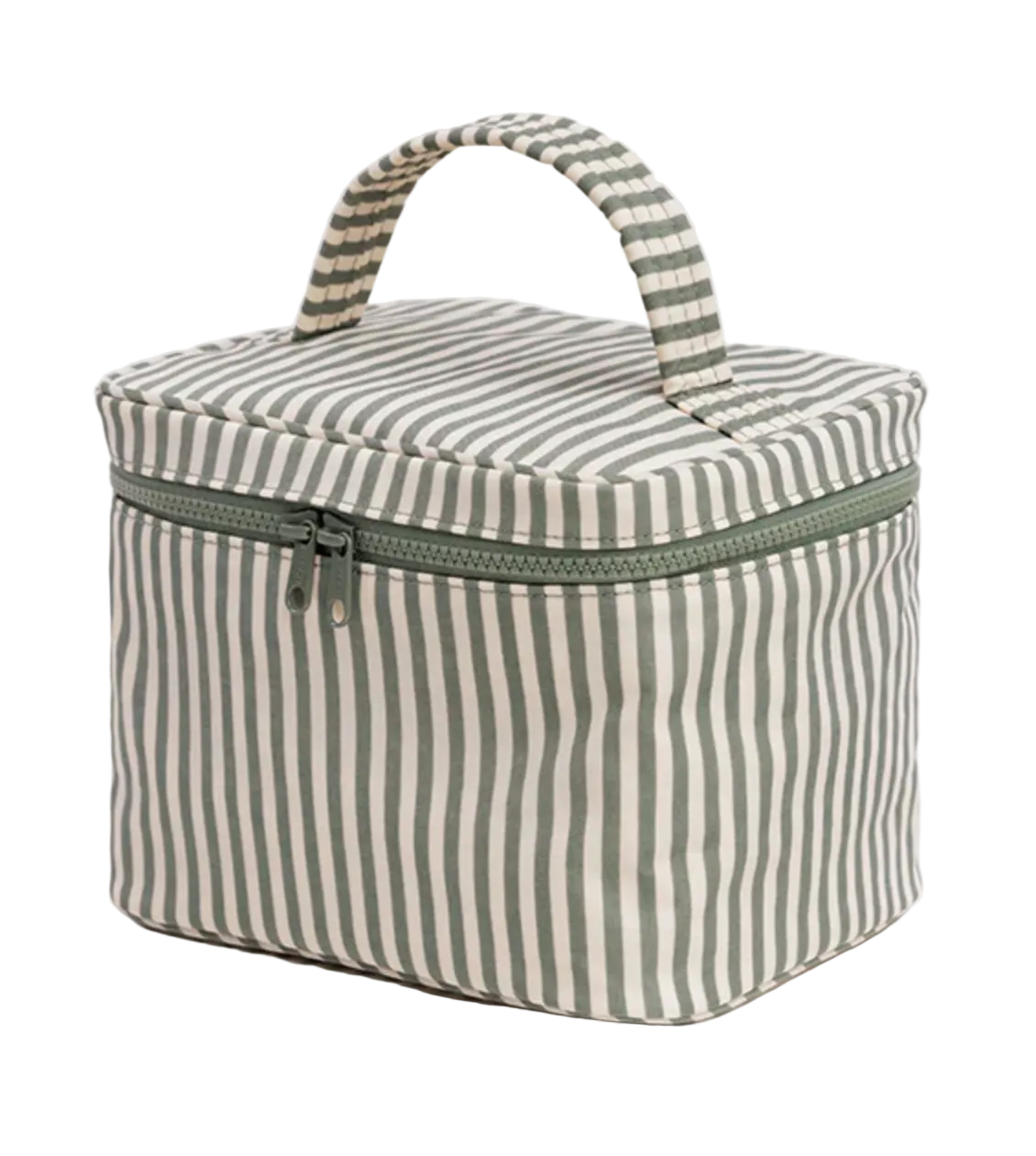 striped sage cosmetic case (+sizes)
