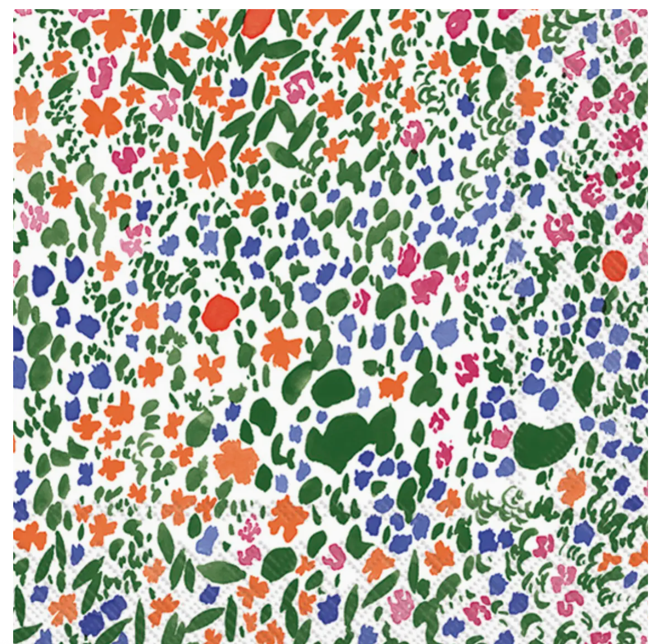 Rantaniitty Green - Marimekko paper napkin