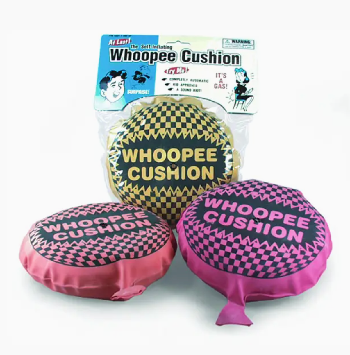 Self Inflating Whoopee Cushion