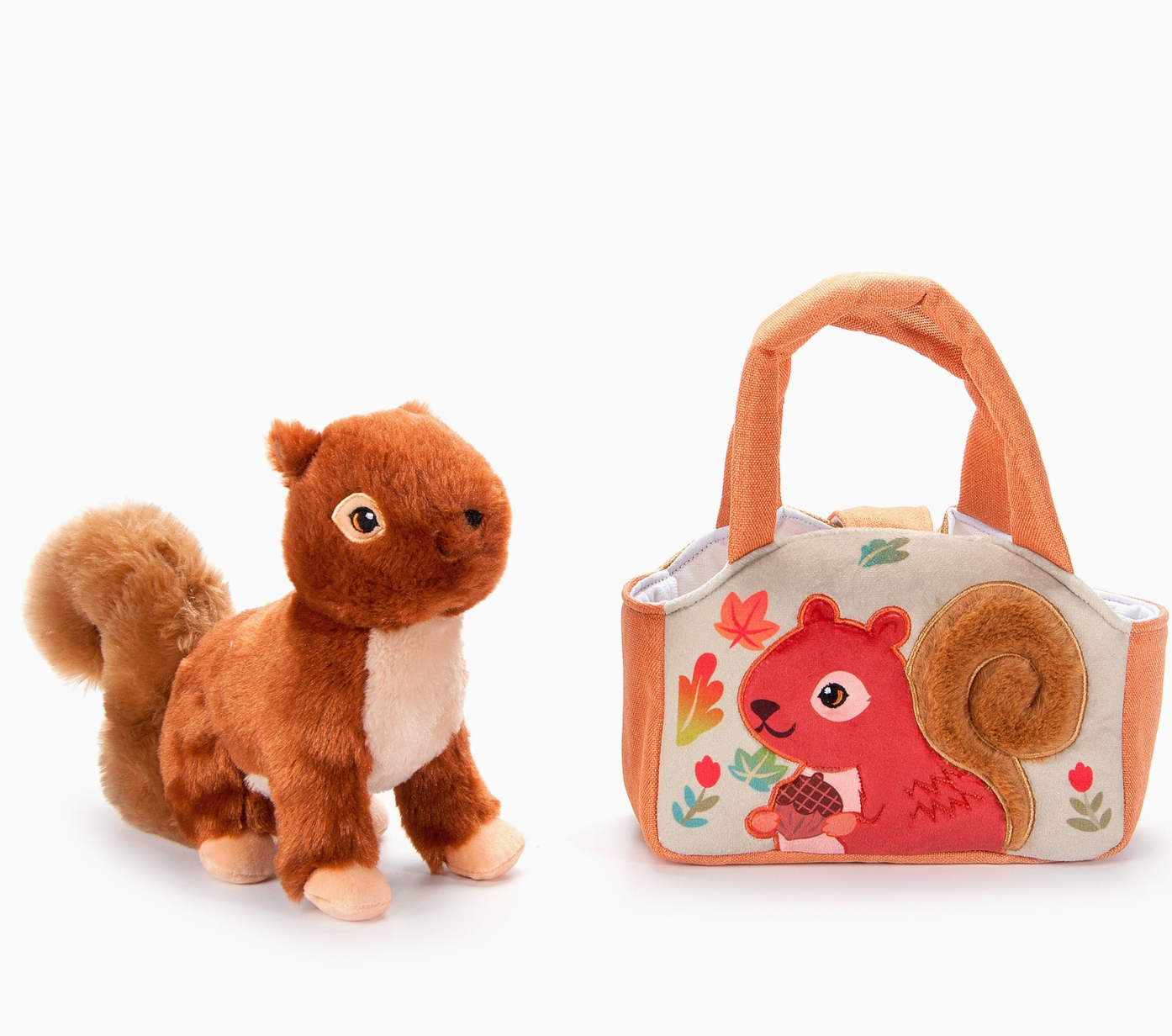 Purse & Plush Squirrel