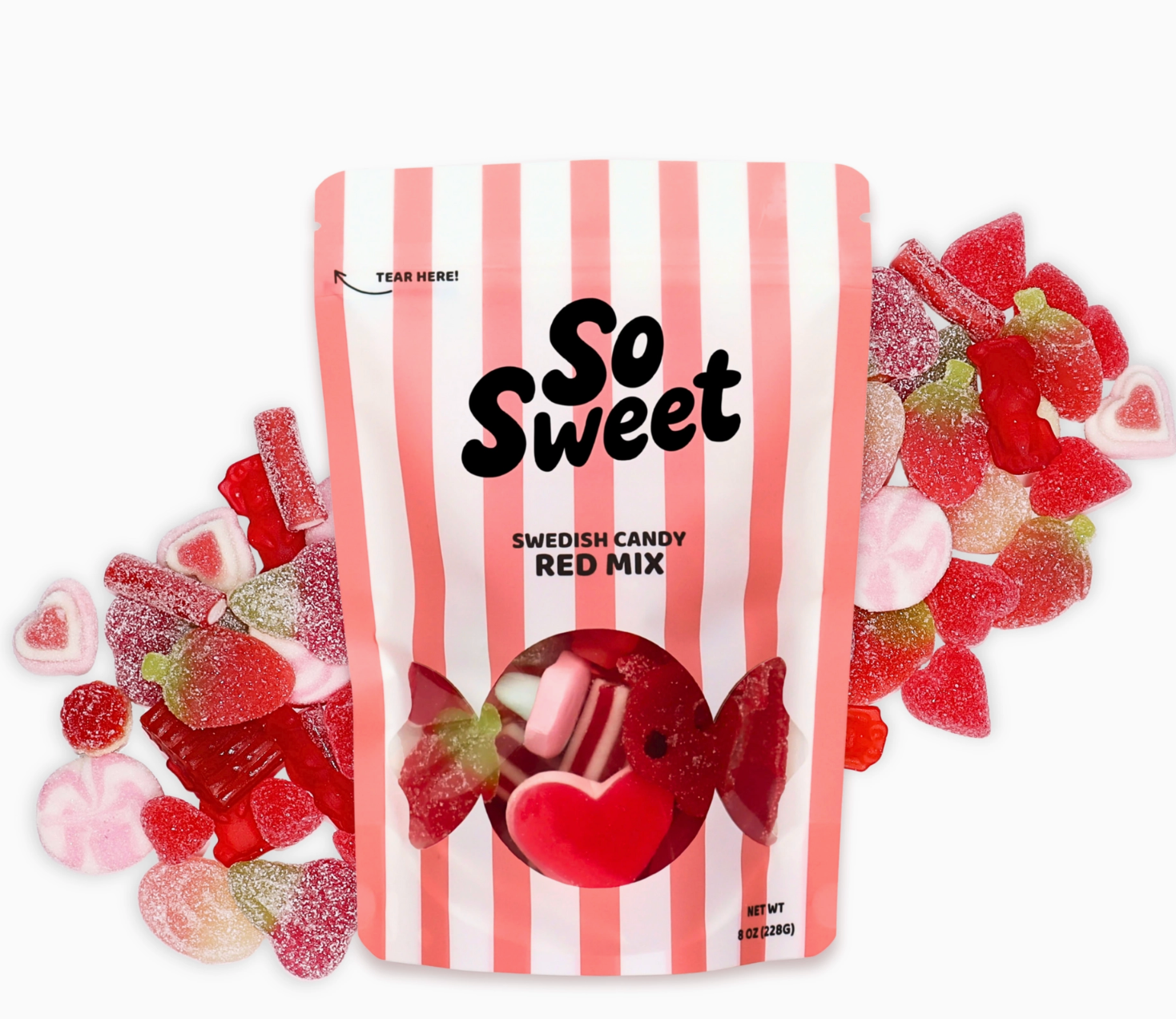 RED mix -Swedish Candy (8oz)