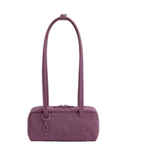 plum- small Bowler Bag