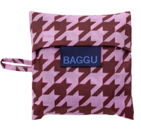 pink houndstooth : BAGGU bag