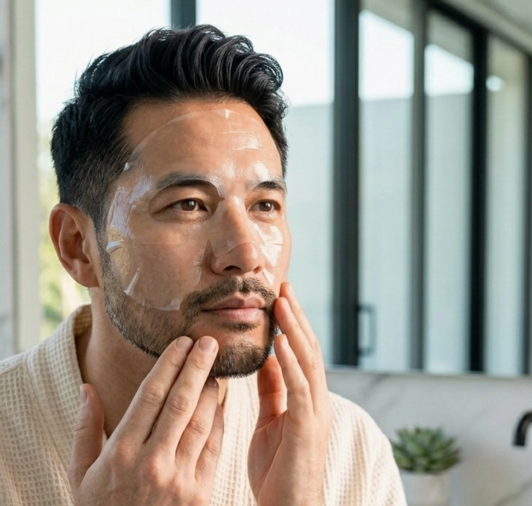 half mask/beard : BRO mask