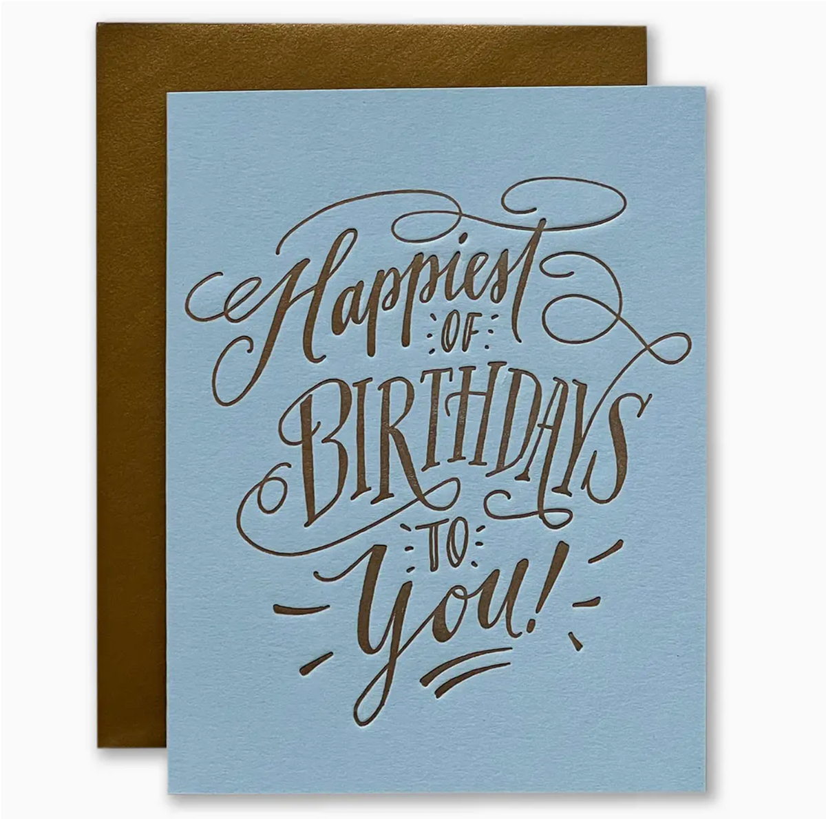 happiest bday : greeting card