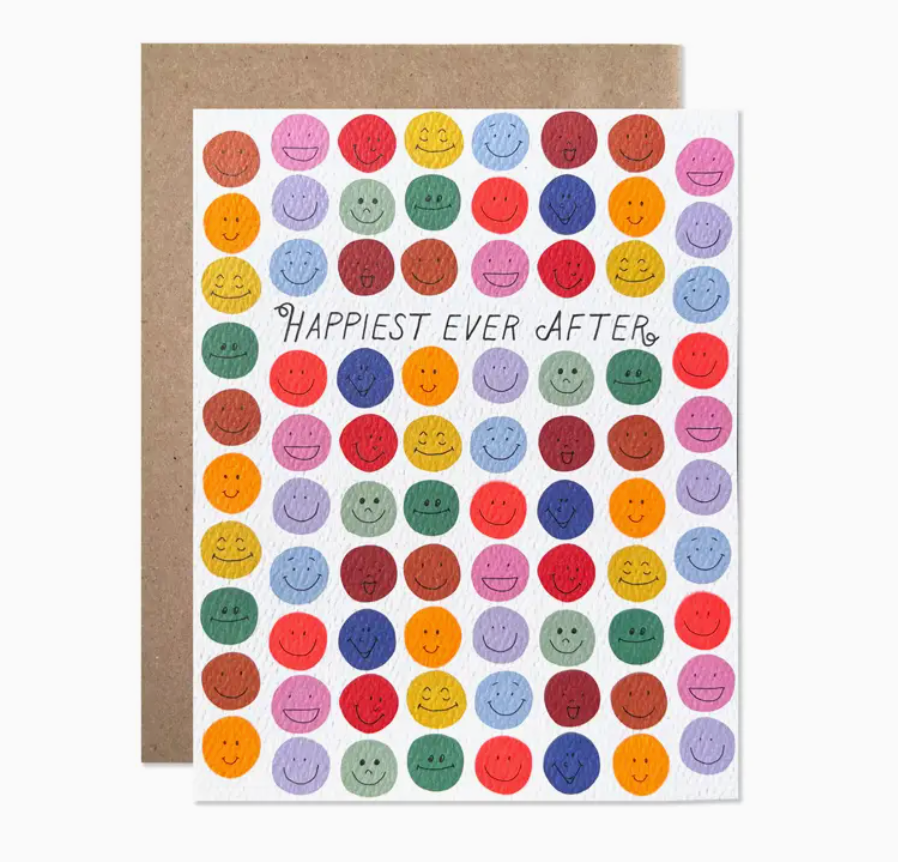 happiest wedding card