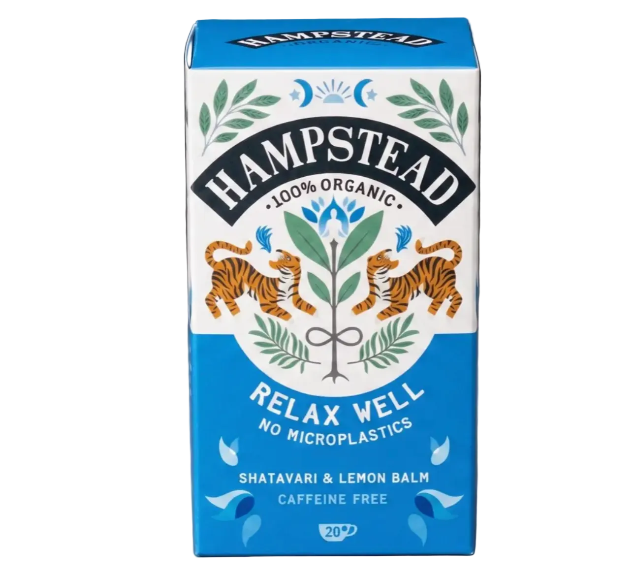 relax well : Hampstead organic tea bags