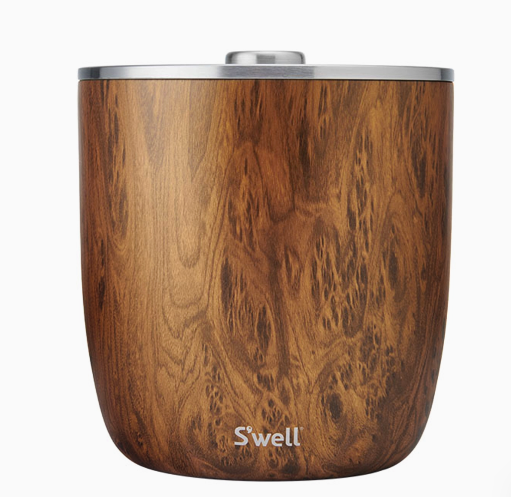 icebucket- teakwood S'well