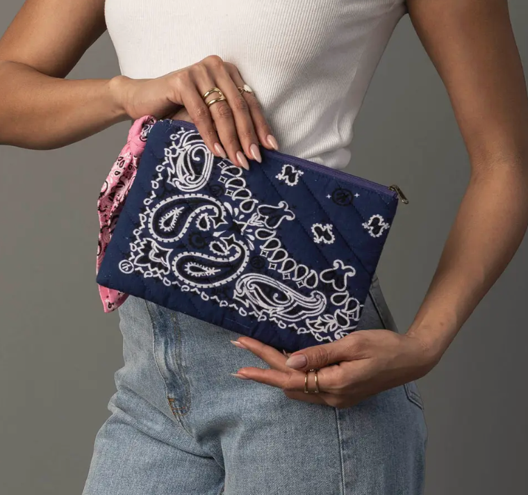 bandana clutch