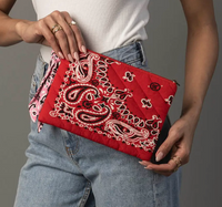 bandana clutch
